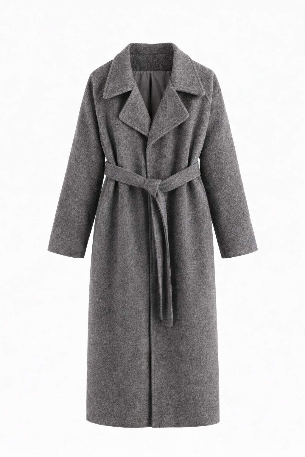 Caith | Belted Wool Wrap Coat