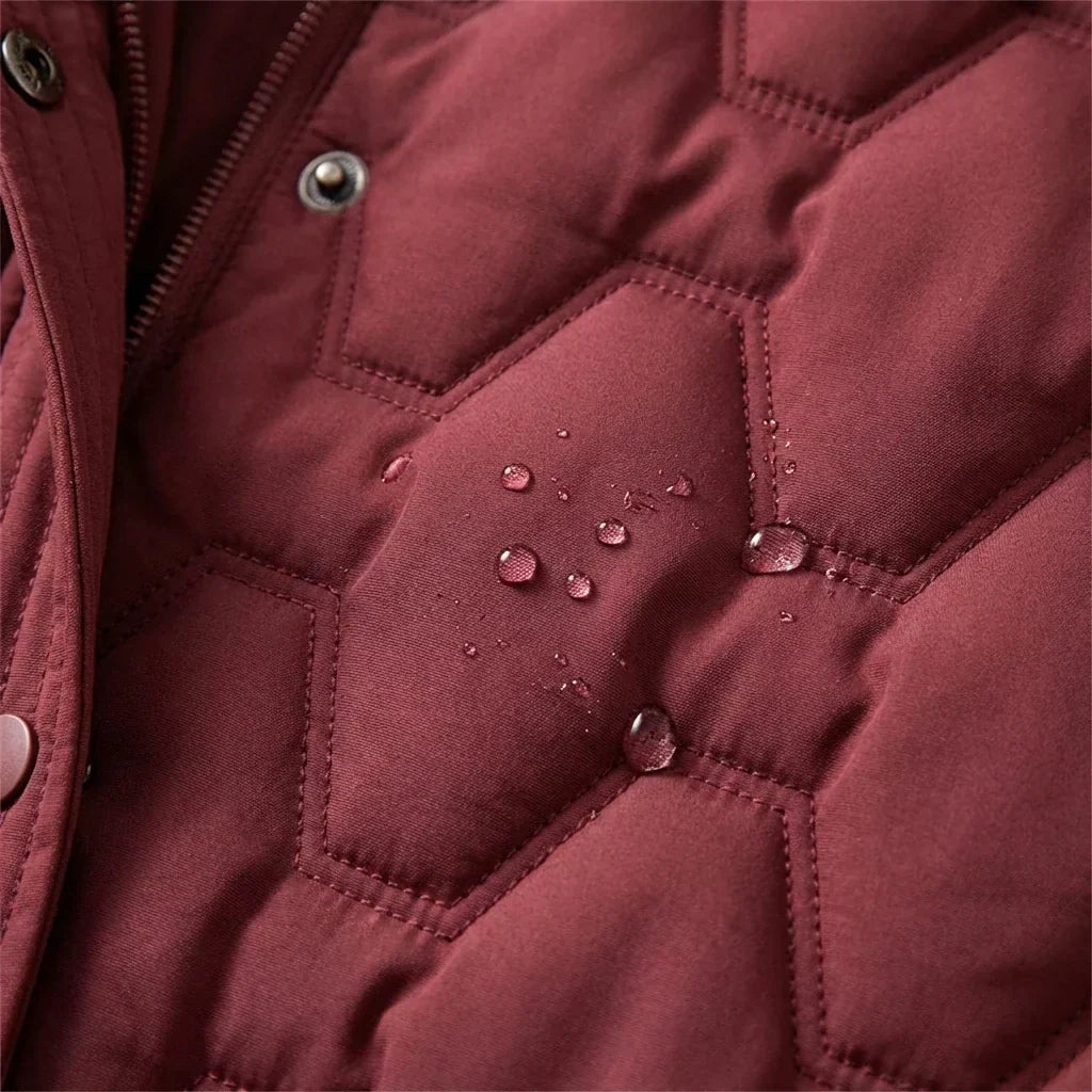 Lizza | Longline Hooded Puffer Coat