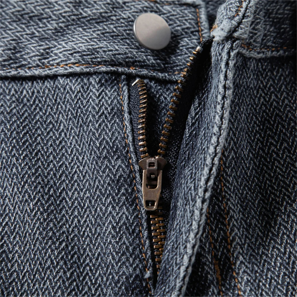 Dan Anthony | Herringbone Denim Shorts